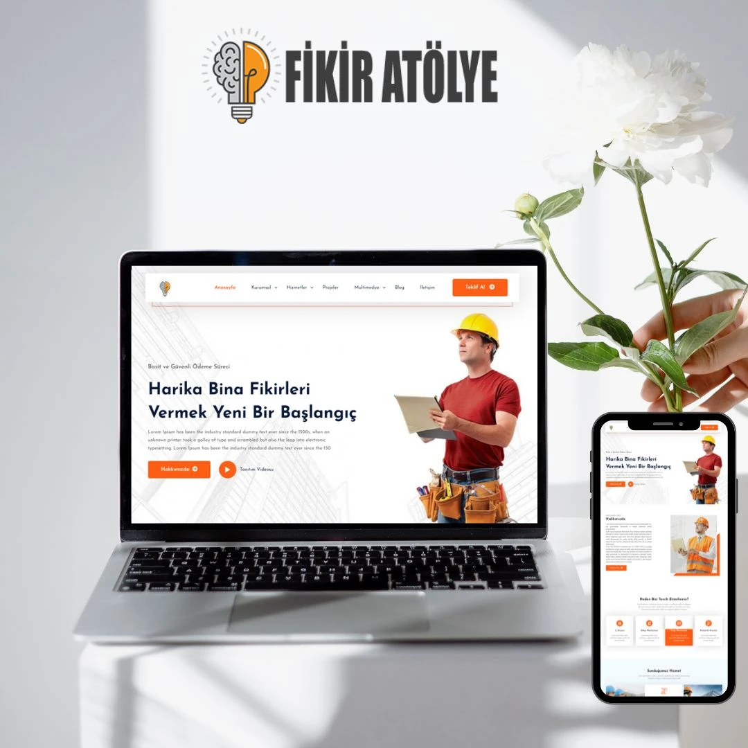 İnşaat Hazır Web Sitesi V1