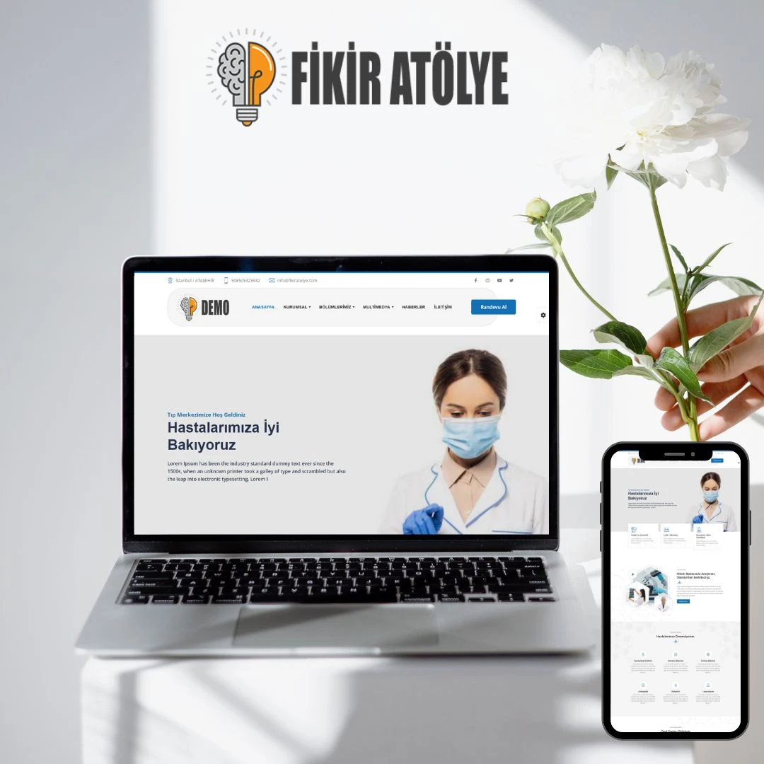 Hastane Hazır Web Sitesi V1