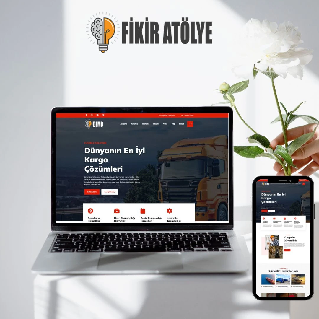 Lojistik Hazır Web Sitesi V1