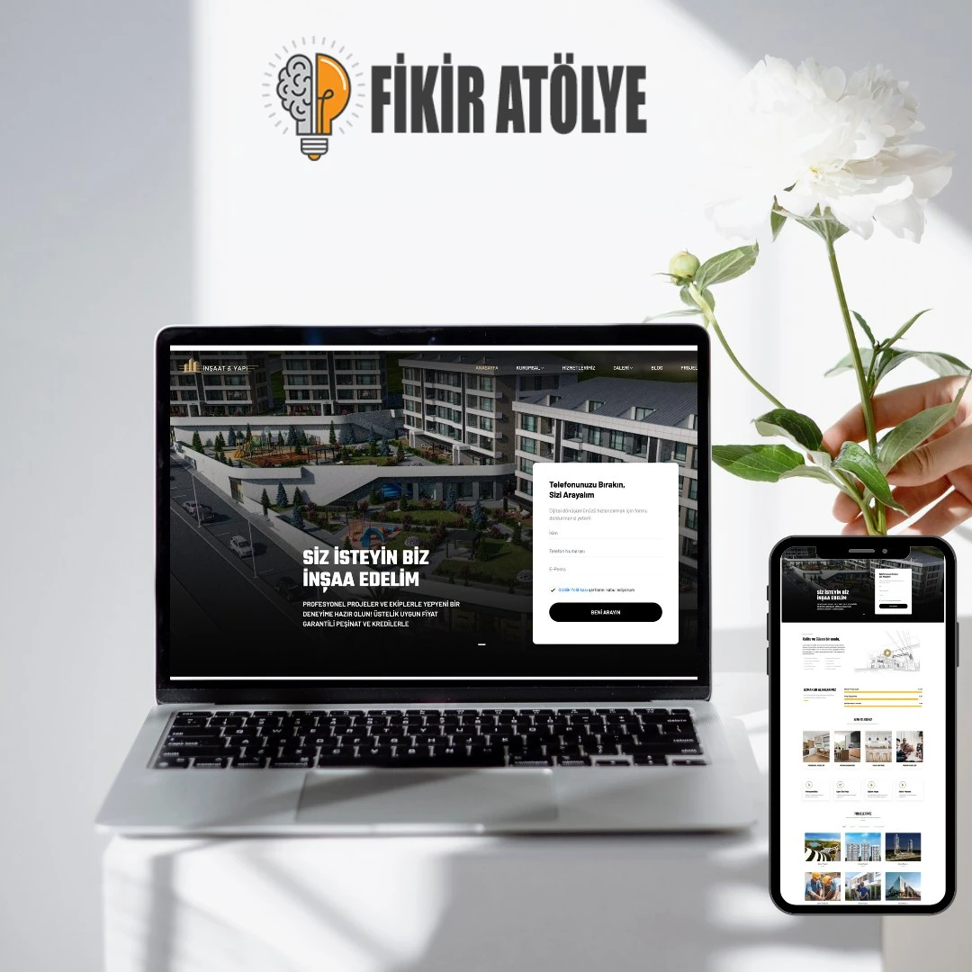 İnşaat Hazır Web Sitesi V3