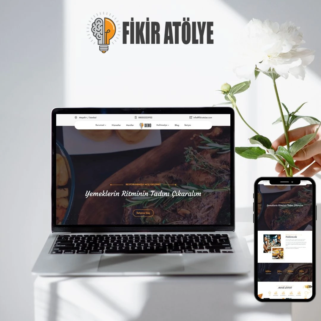 Restoran Hazır Web Sitesi V1